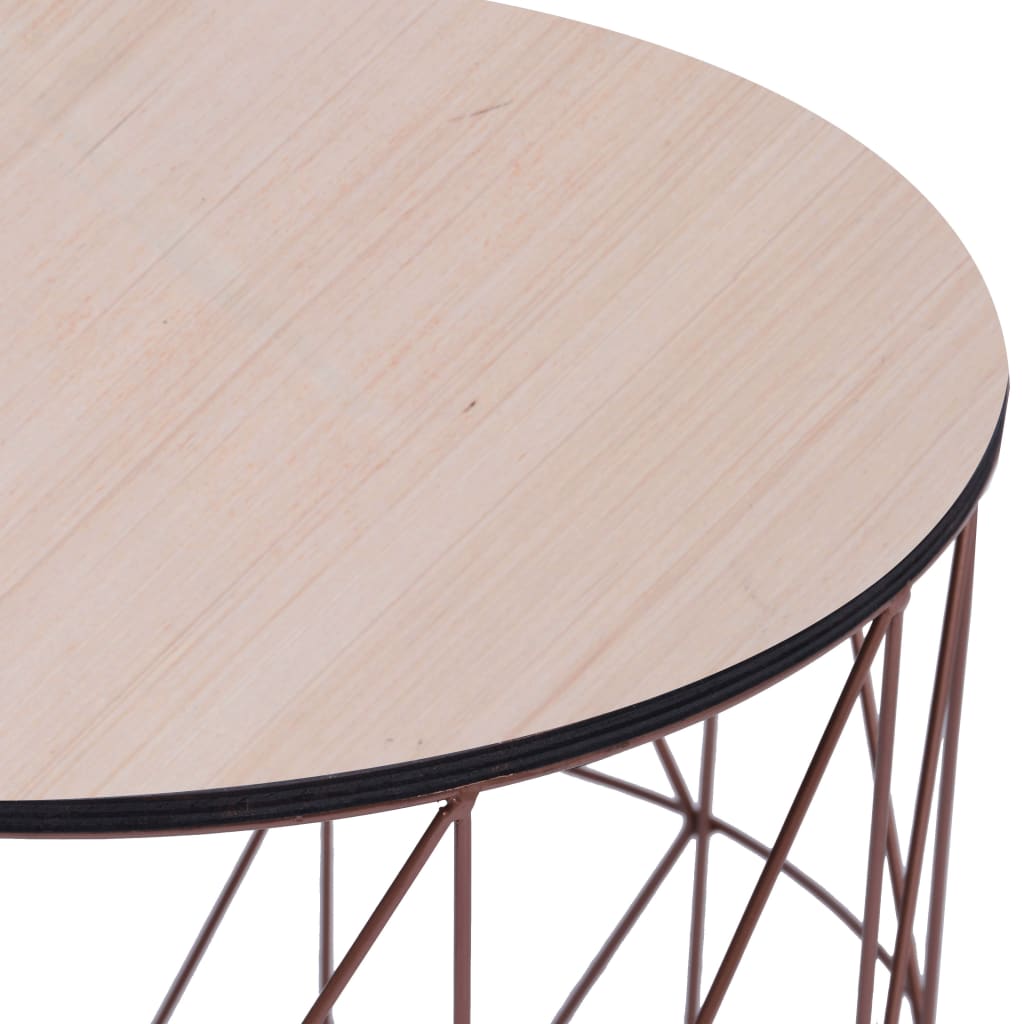 vidaXL Coffee Table Round End Table Side Sofa Table Living Room Furniture-8