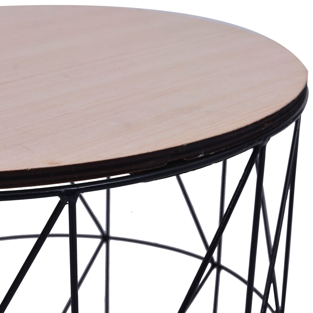 vidaXL Coffee Table Round End Table Side Sofa Table Living Room Furniture-6