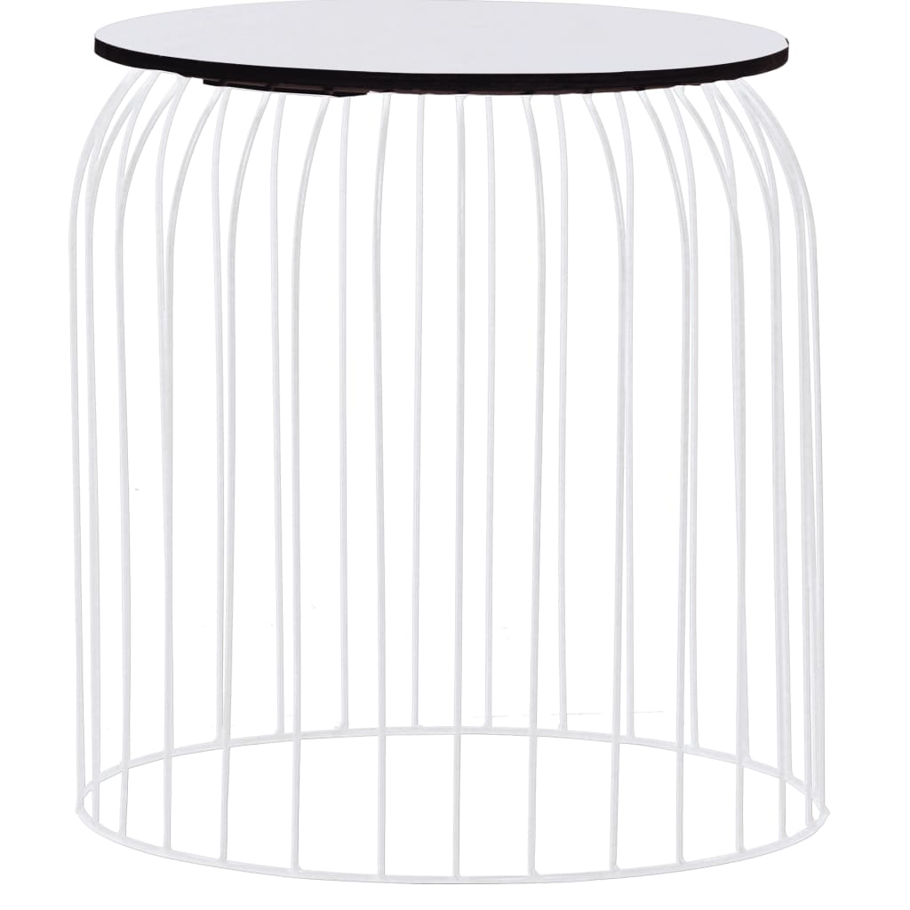 vidaXL Coffee Table 3 pcs Round End Table Sofa Table Living Room Furniture-3