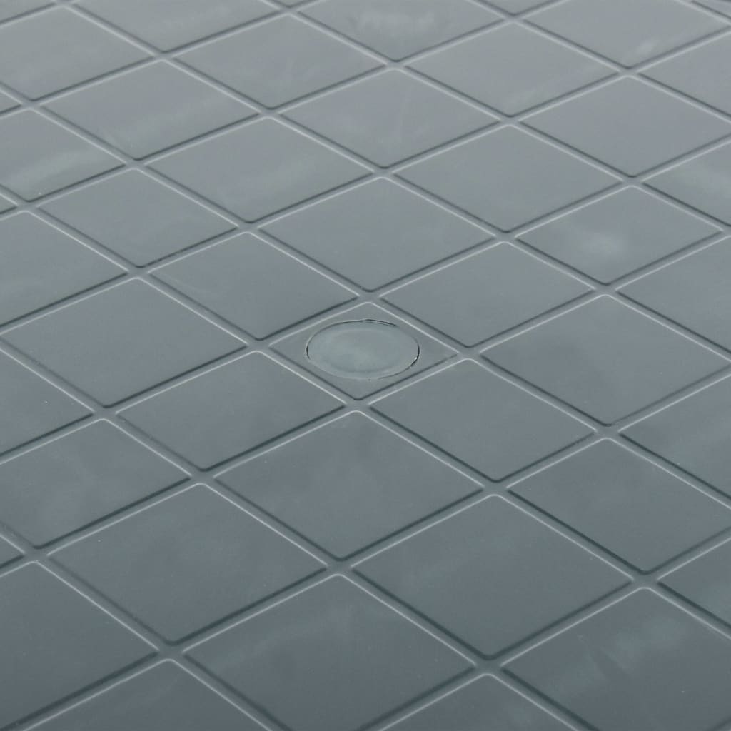 vidaXL Bistro Table Outdoor Side Table Garden Table for Camping Picnic Plastic-13