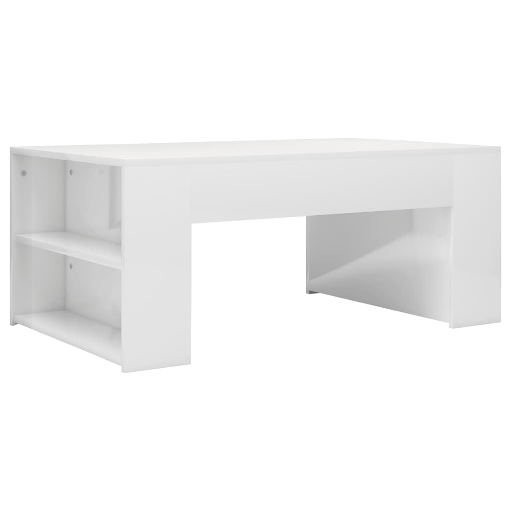 vidaXL Coffee Table End Table Side Sofa Table with Storage Engineered Wood-22