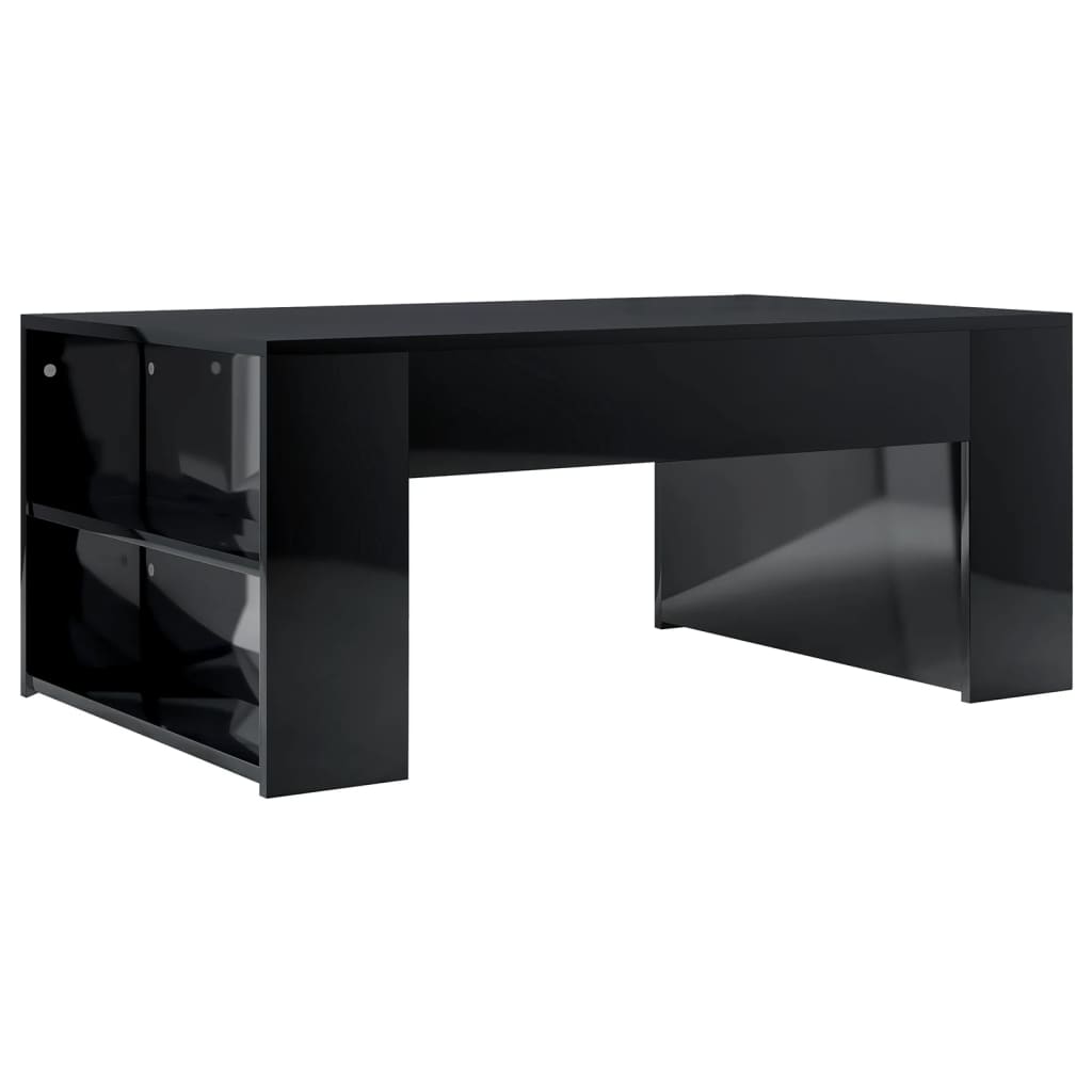 vidaXL Coffee Table End Table Side Sofa Table with Storage Engineered Wood-28