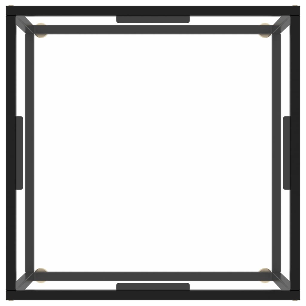 vidaXL Coffee Table End Table Living Room Accent Sofa Table Tempered Glass-39