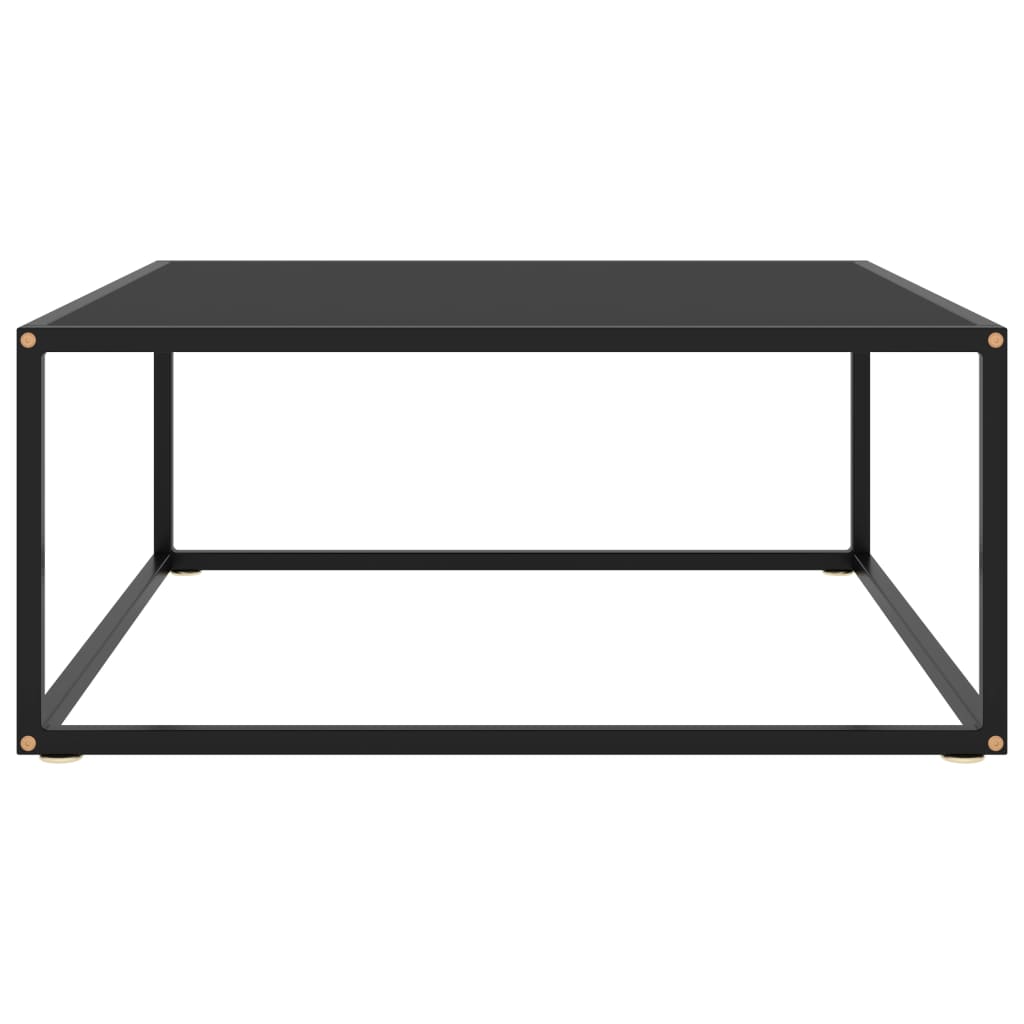 vidaXL Coffee Table End Table Living Room Accent Sofa Table Tempered Glass-22