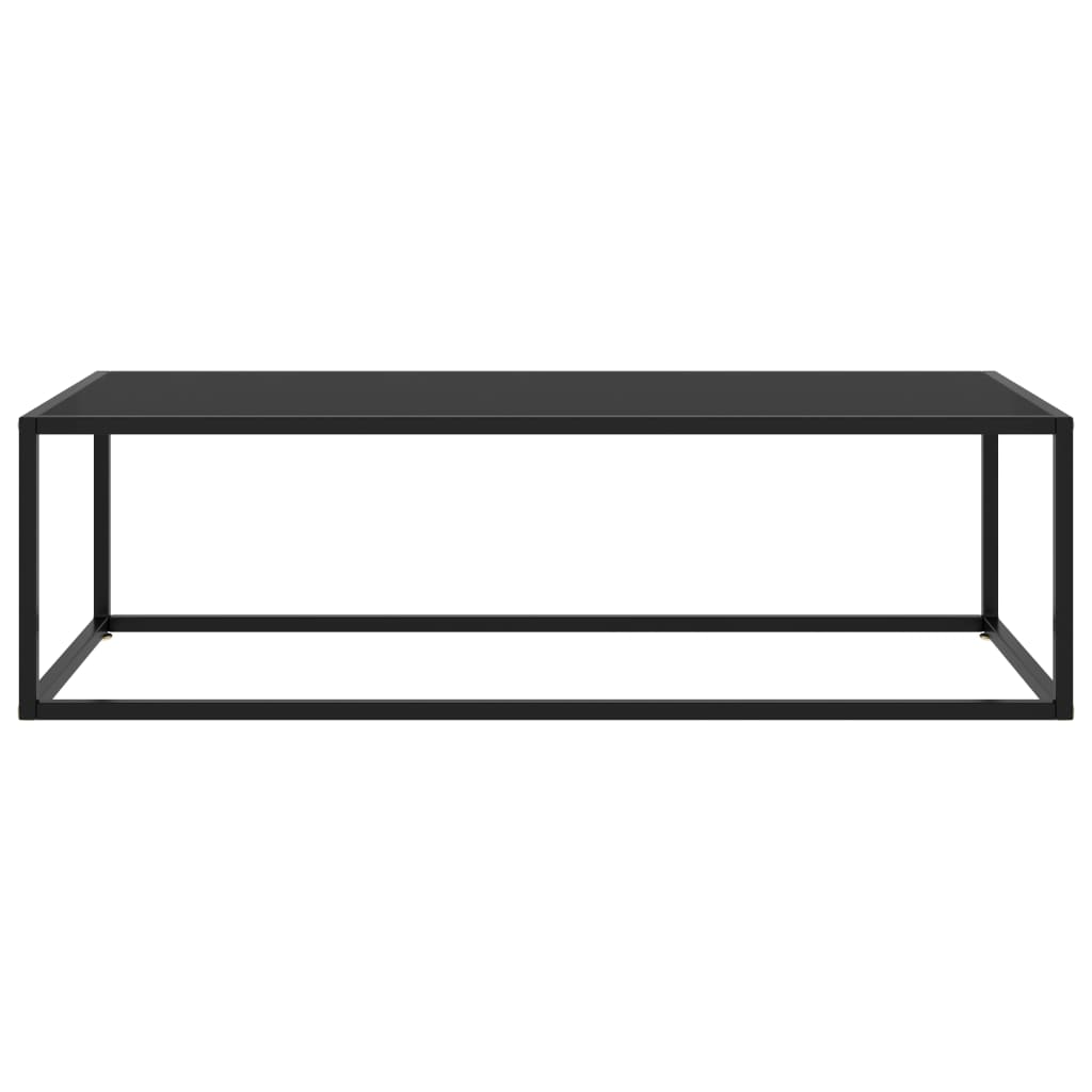 vidaXL Coffee Table End Table Living Room Accent Sofa Table Tempered Glass-33
