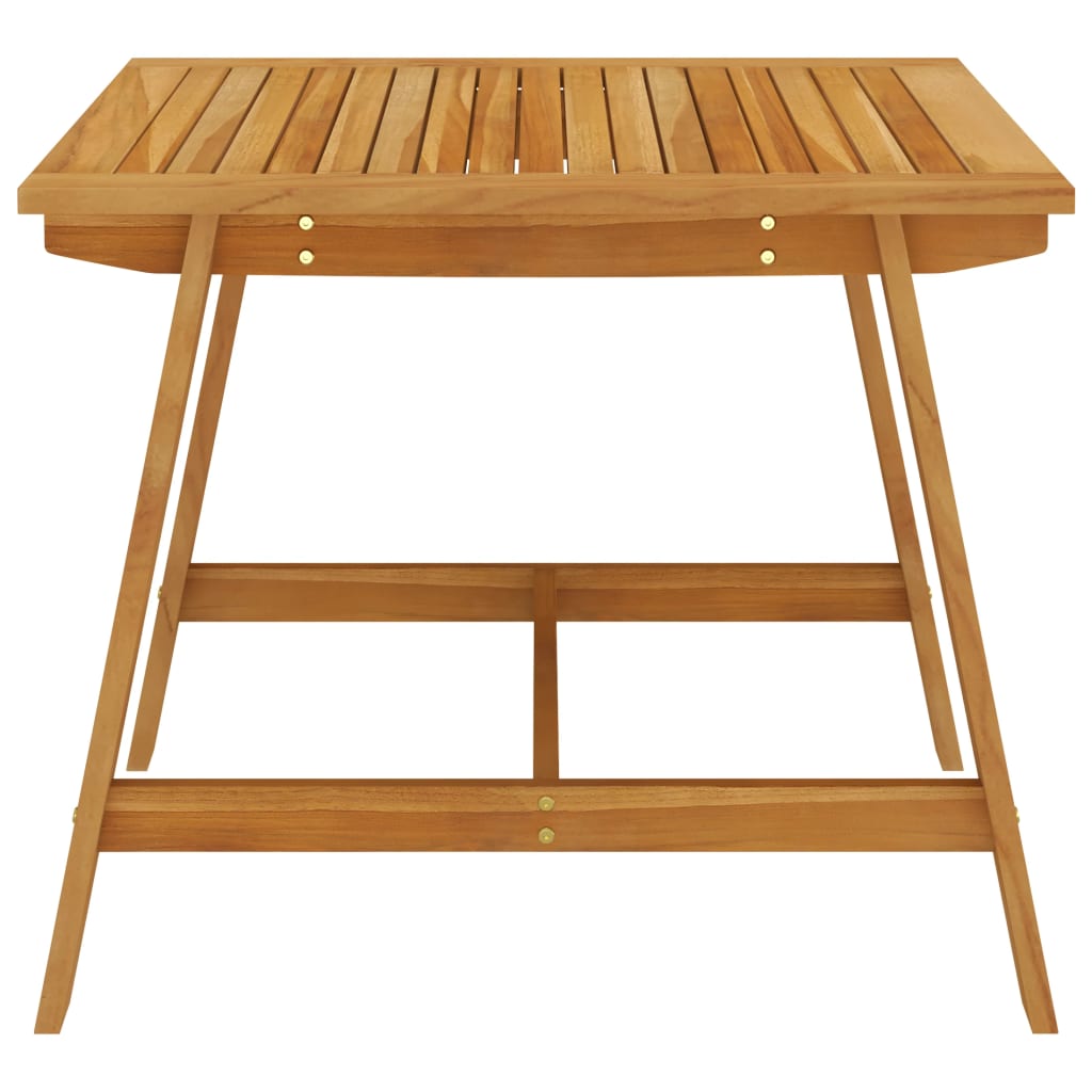 vidaXL Patio Table Outdoor Dining Table Garden Furniture Solid Wood Acacia-8