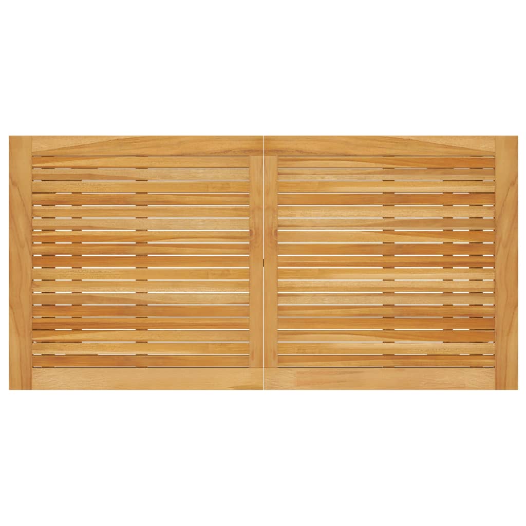 vidaXL Patio Table Outdoor Dining Table Garden Furniture Solid Wood Acacia-3