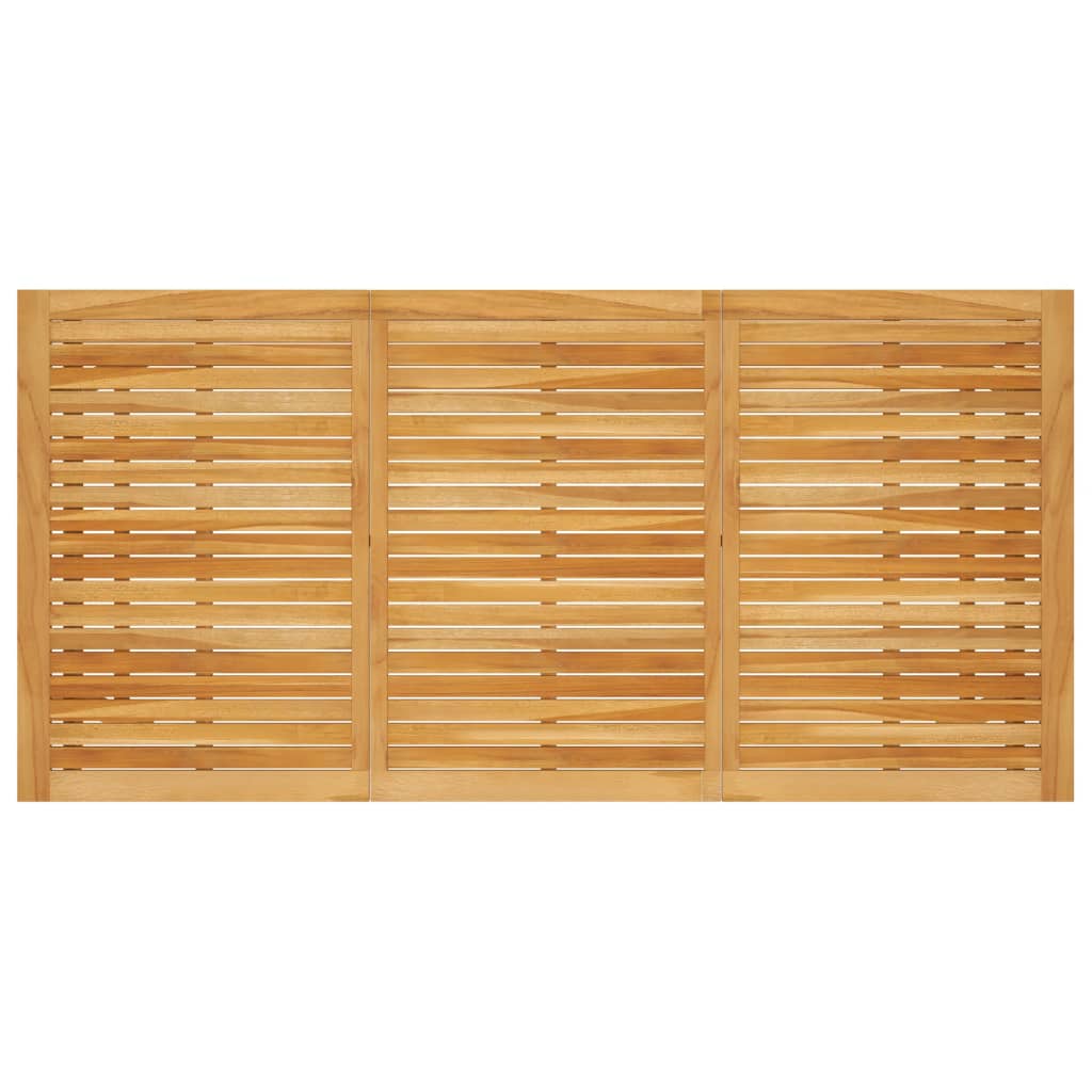vidaXL Patio Table Outdoor Dining Table Garden Furniture Solid Wood Acacia-15