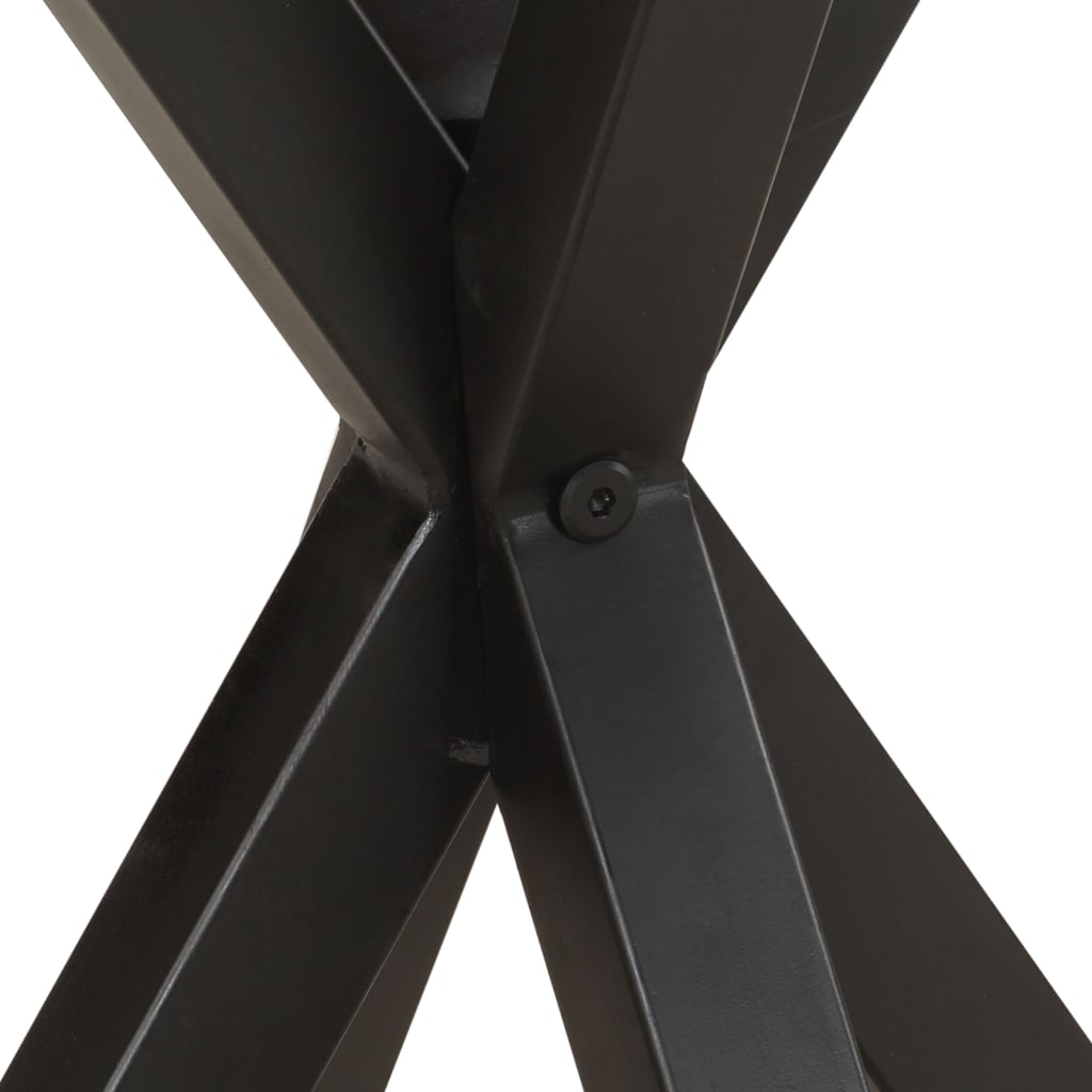 vidaXL Side Table 18.9"x18.9"x22" Solid Mango Wood-3