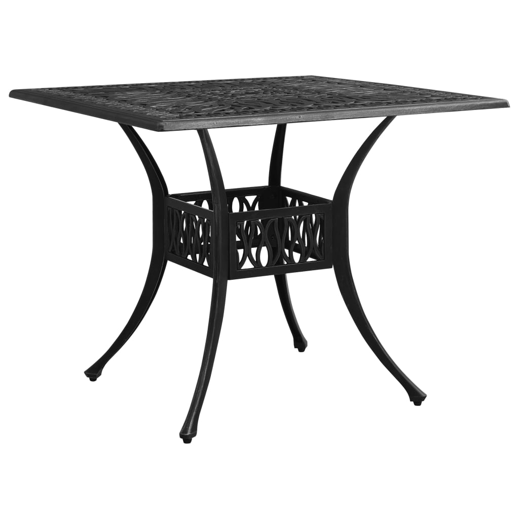 vidaXL Outdoor Dining Table Patio Table Garden Porch Furniture Cast Aluminum-7