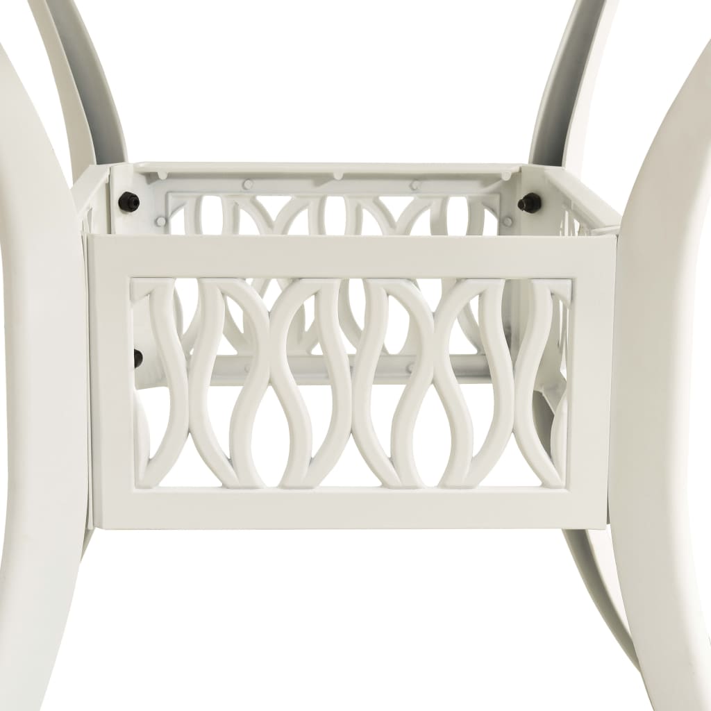 vidaXL Outdoor Dining Table Patio Table Garden Porch Furniture Cast Aluminum-6