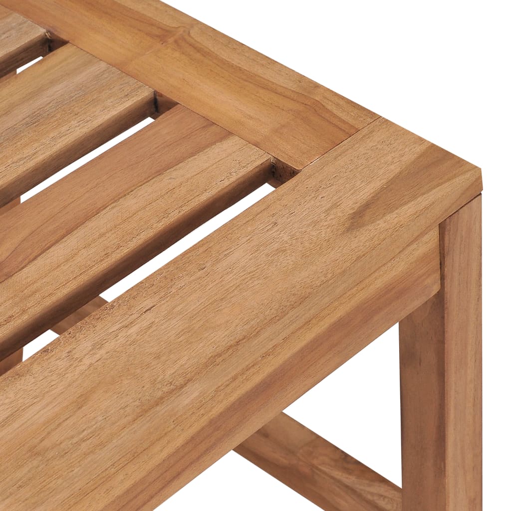 vidaXL Patio Chairs 2 pcs Solid Teak Wood-5
