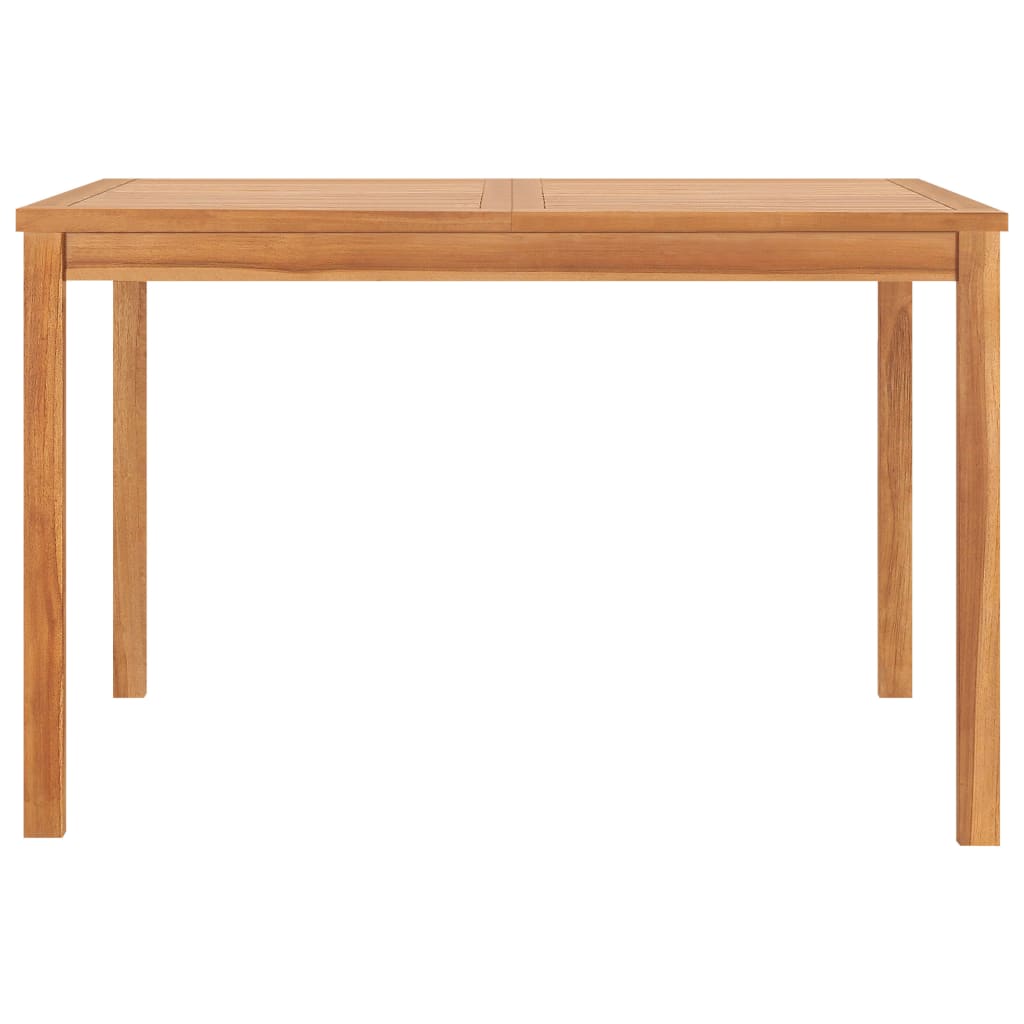 vidaXL Outdoor Dining Table Patio Table Garden Porch Furniture Solid Teak Wood-45