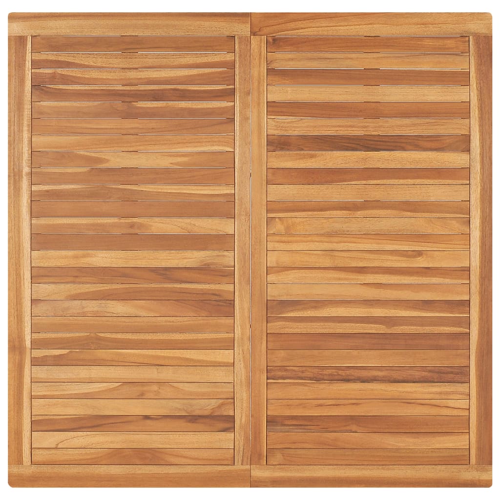 vidaXL Outdoor Dining Table Patio Table Garden Porch Furniture Solid Teak Wood-51