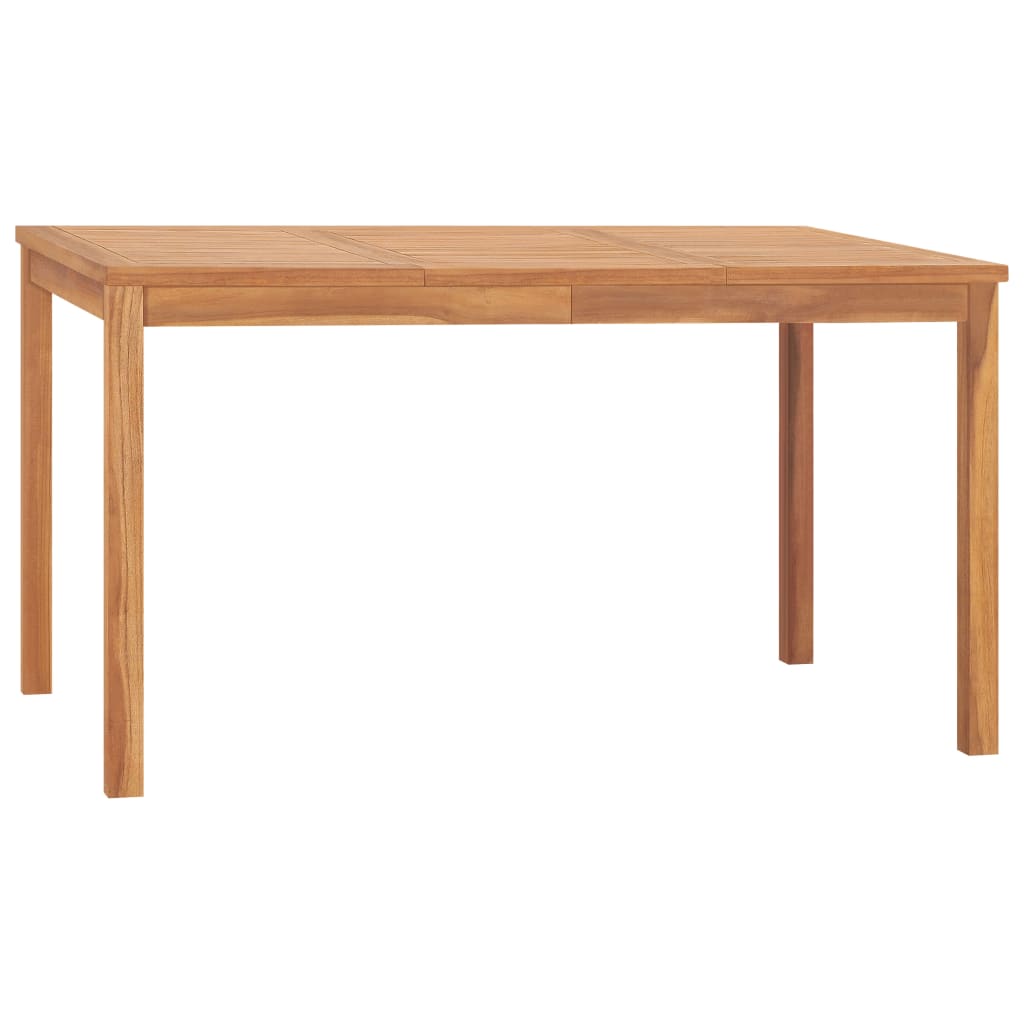 vidaXL Outdoor Dining Table Patio Table Garden Porch Furniture Solid Teak Wood-7