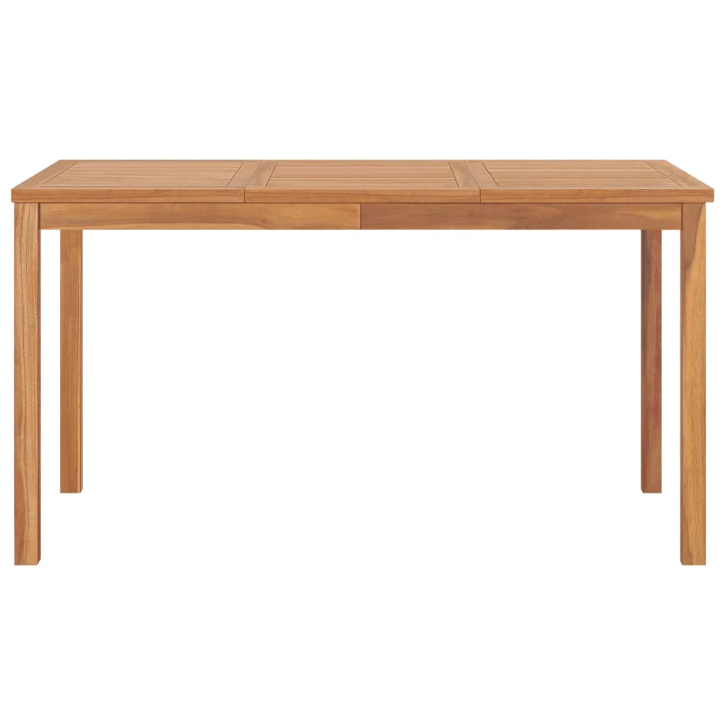 vidaXL Outdoor Dining Table Patio Table Garden Porch Furniture Solid Teak Wood-19