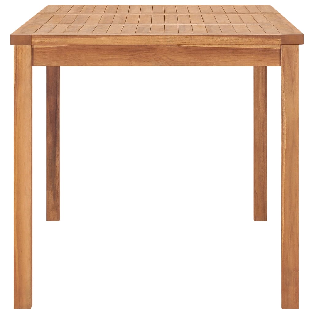 vidaXL Outdoor Dining Table Patio Table Garden Porch Furniture Solid Teak Wood-25