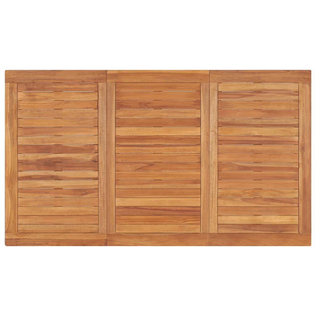 vidaXL Outdoor Dining Table Patio Table Garden Porch Furniture Solid Teak Wood-31