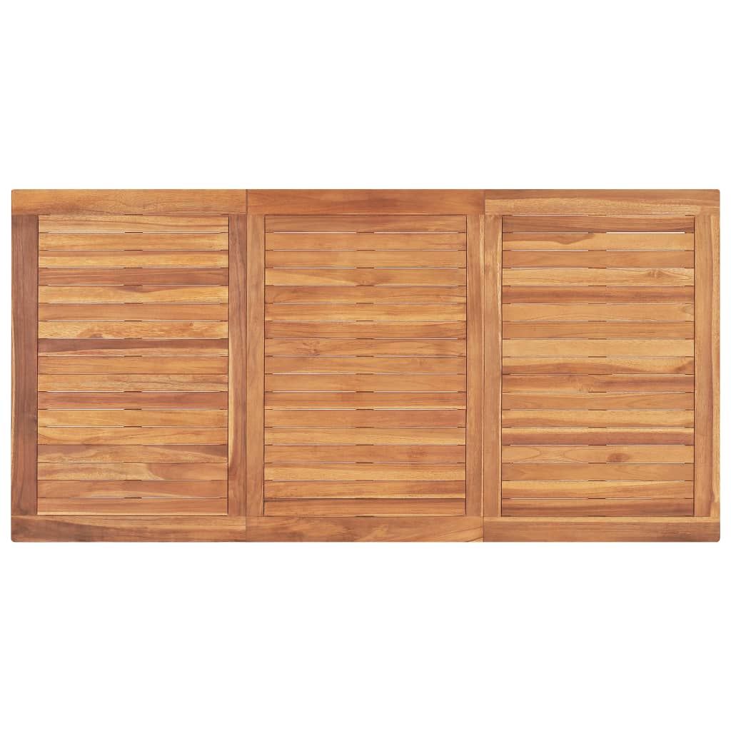 vidaXL Outdoor Dining Table Patio Table Garden Porch Furniture Solid Teak Wood-17