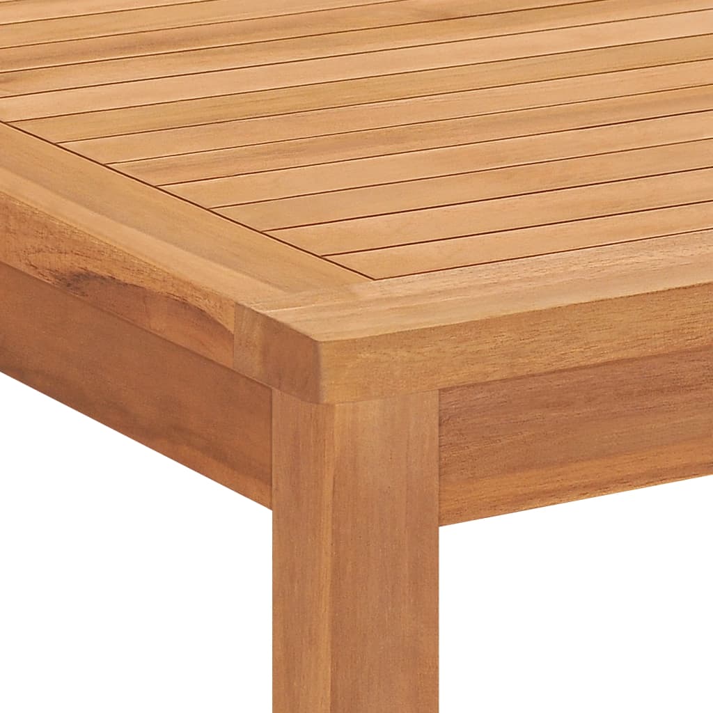 vidaXL Outdoor Dining Table Patio Table Garden Porch Furniture Solid Teak Wood-23