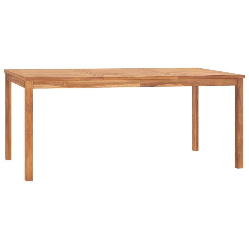 vidaXL Outdoor Dining Table Patio Table Garden Porch Furniture Solid Teak Wood-35