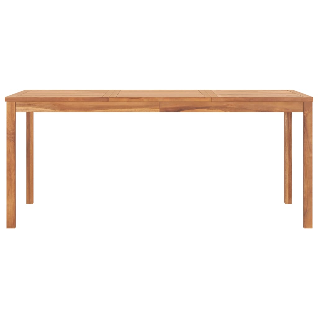 vidaXL Outdoor Dining Table Patio Table Garden Porch Furniture Solid Teak Wood-47
