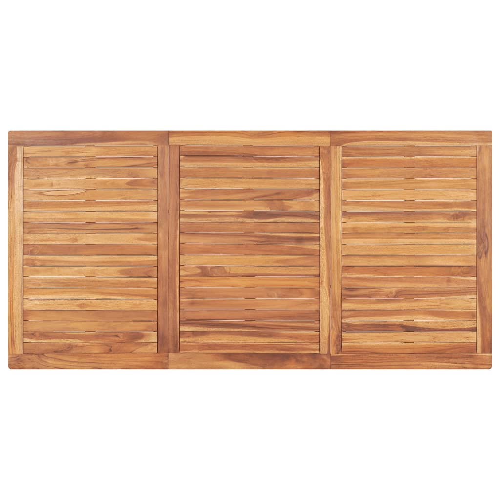 vidaXL Outdoor Dining Table Patio Table Garden Porch Furniture Solid Teak Wood-59