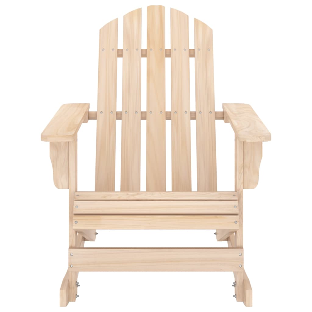 vidaXL Adirondack Rocking Chair Lounge Patio Chair for Garden Solid Wood Fir-6