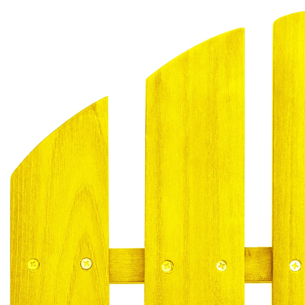 vidaXL 2-Seater Patio Adirondack Chair Outdoor Furniture Seat Solid Wood Fir-6