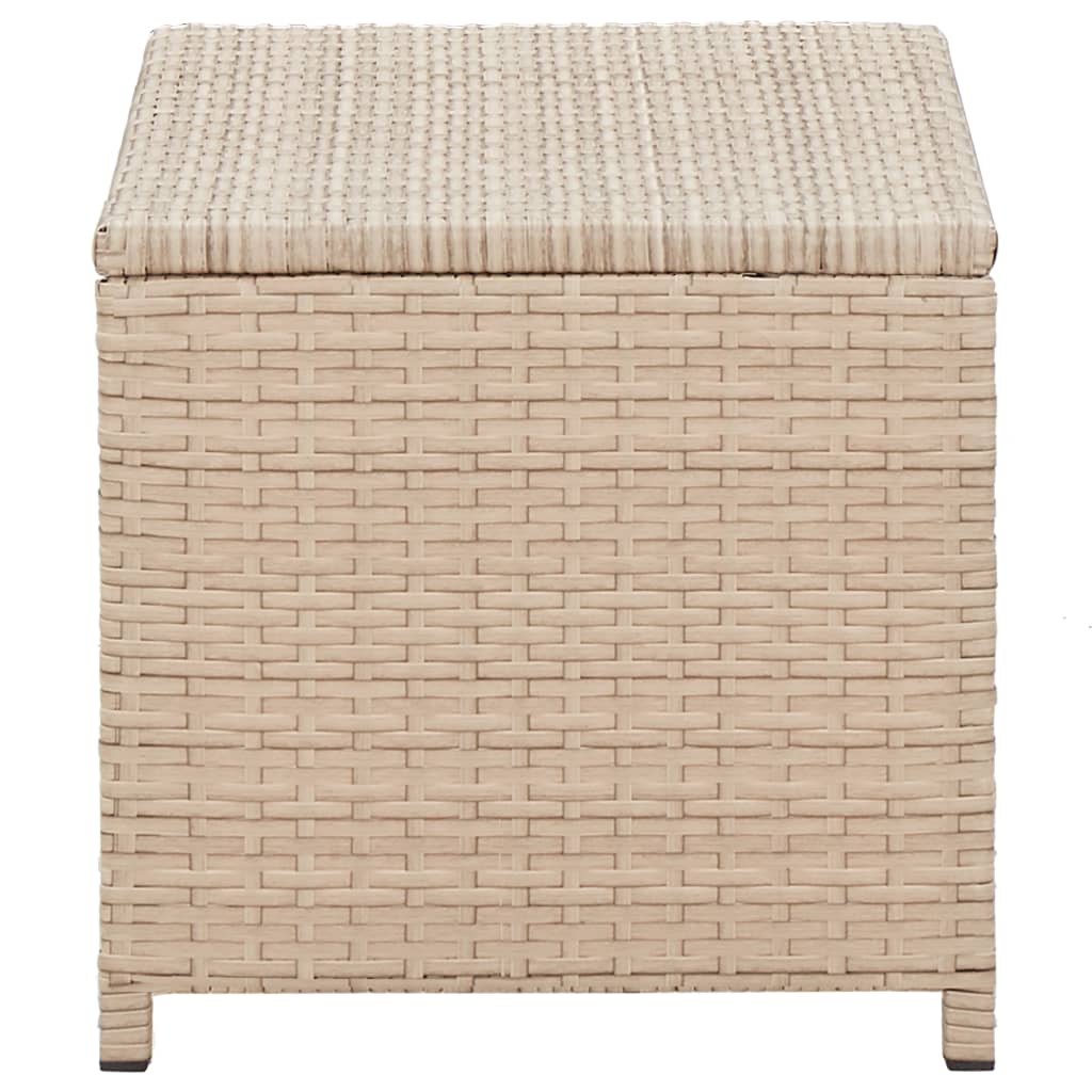 vidaXL Coffee Table End Table Lounge Sofa Table Outdoor Furniture Poly Rattan-5