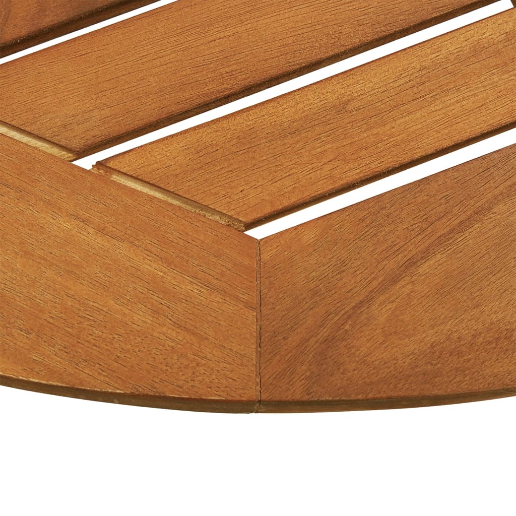 vidaXL Outdoor Dining Table Folding Garden Patio Table Solid Eucalyptus Wood-26