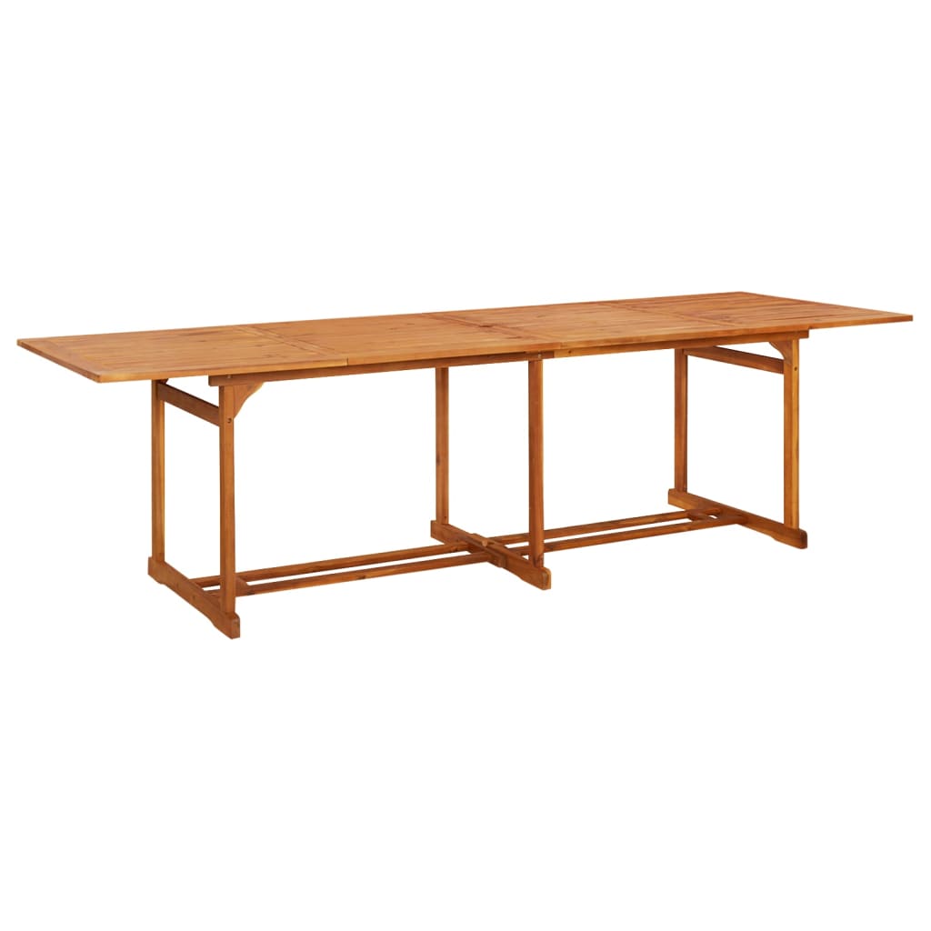 vidaXL Outdoor Dining Table Patio Table Garden Furniture Solid Wood Acacia-14