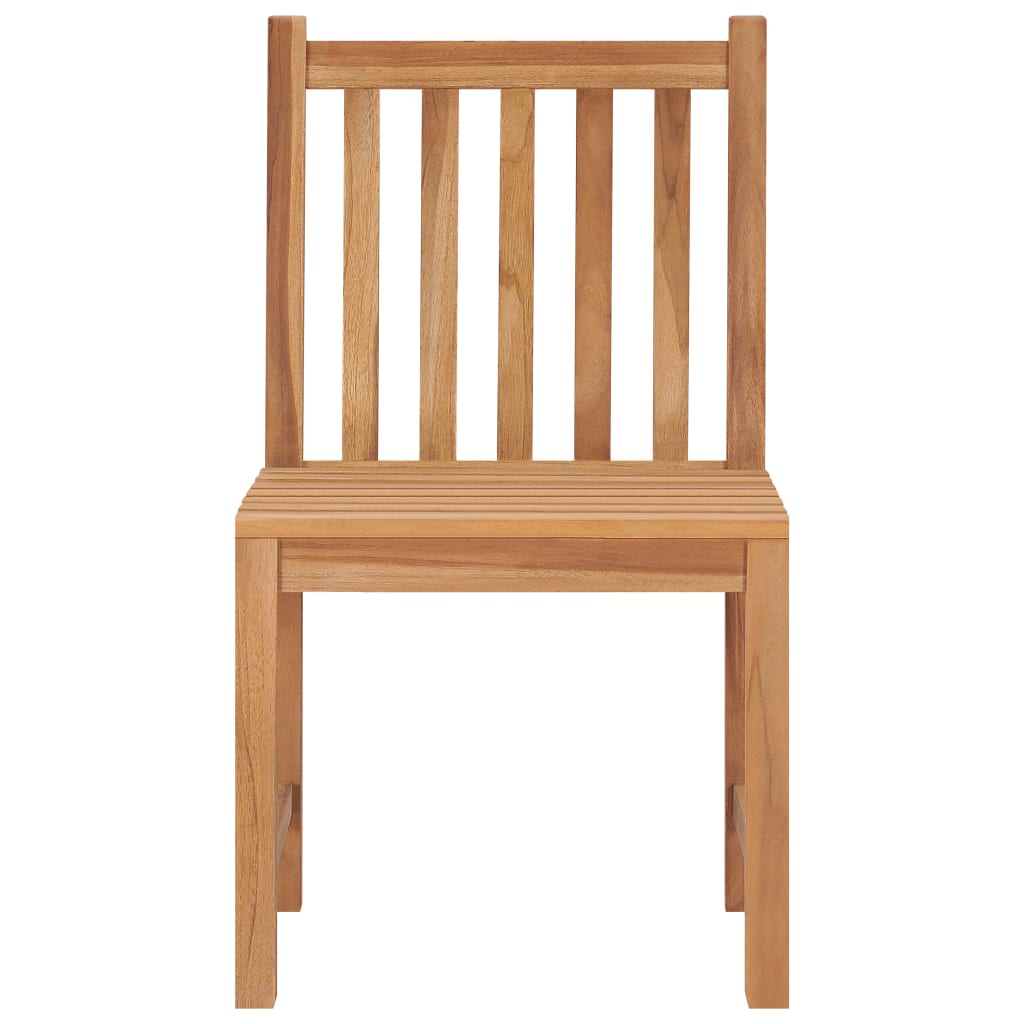 vidaXL 2/4/6/8x Solid Wood Teak Patio Chairs Garden Outdoor Balcony Lounge-9