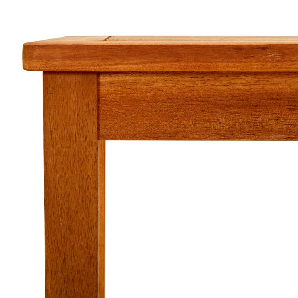 vidaXL Coffee Table Outdoor Side Table Garden Furniture Solid Wood Acacia-8