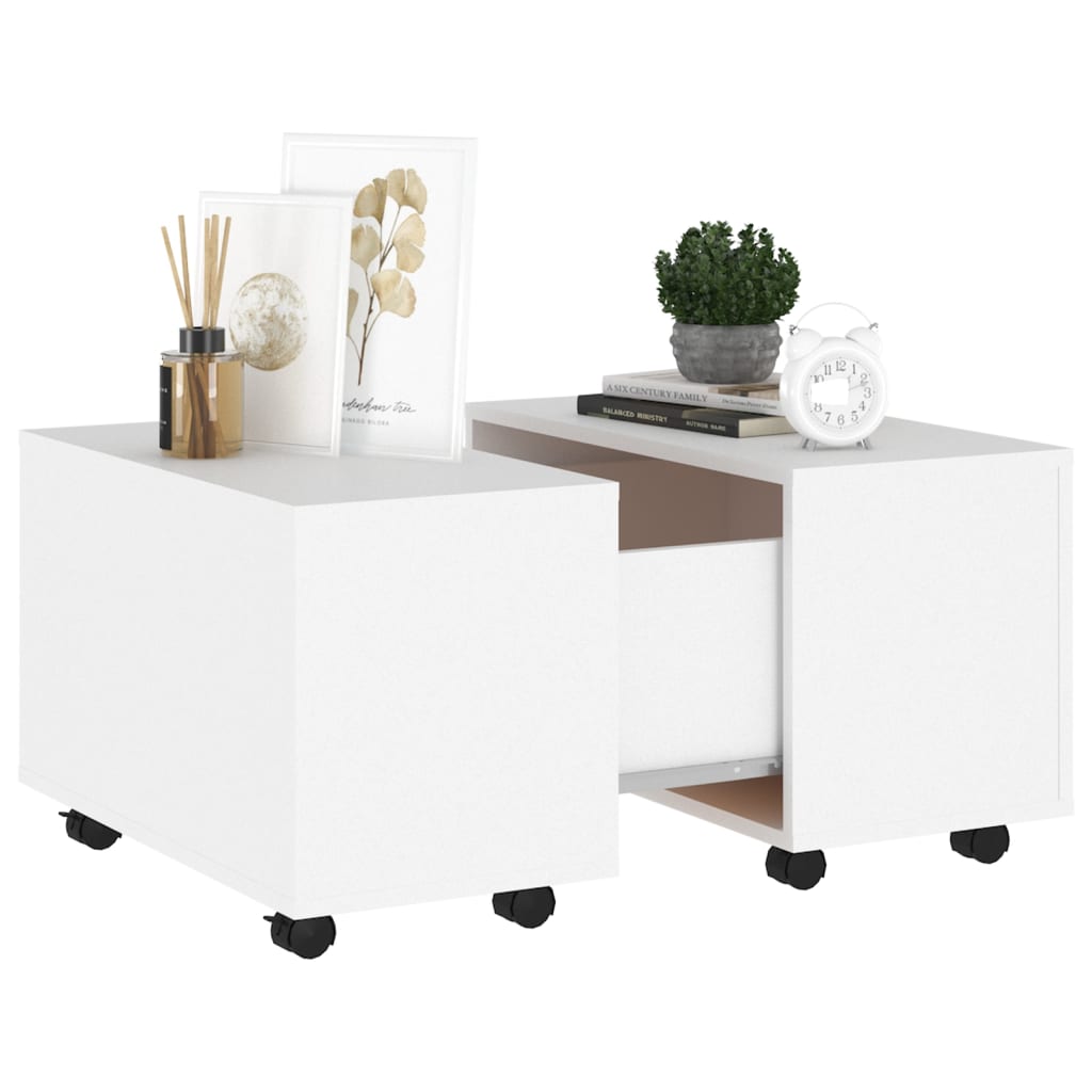 vidaXL Coffee Table End Table Sofa Table Living Room Furniture Engineered Wood-24