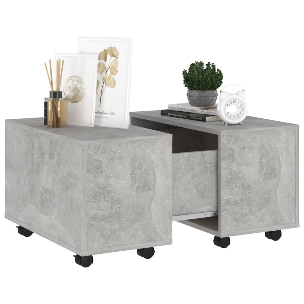 vidaXL Coffee Table End Table Sofa Table Living Room Furniture Engineered Wood-28