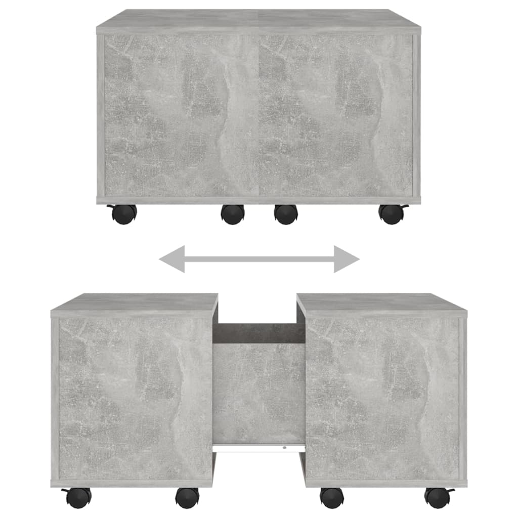 vidaXL Coffee Table End Table Sofa Table Living Room Furniture Engineered Wood-10
