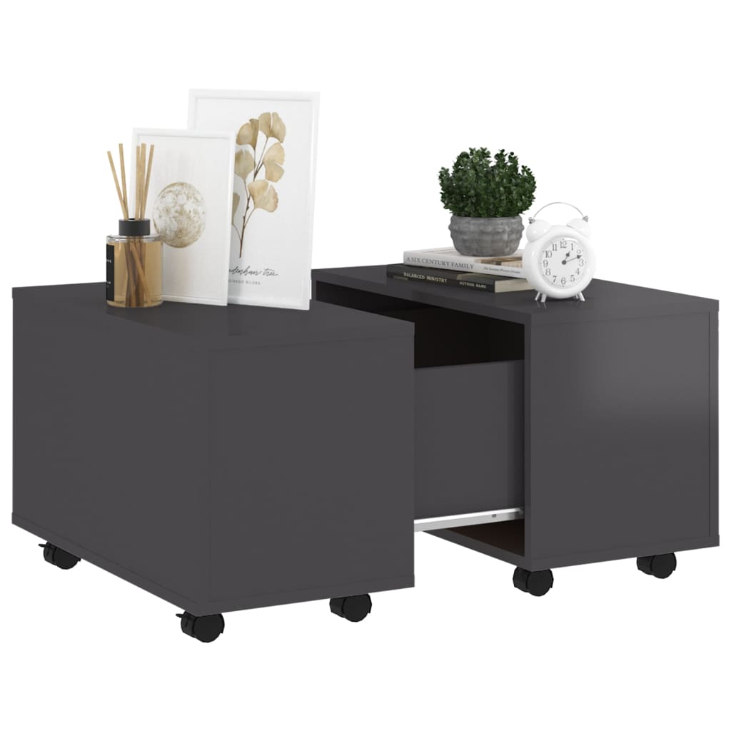 vidaXL Coffee Table End Table Sofa Table Living Room Furniture Engineered Wood-5