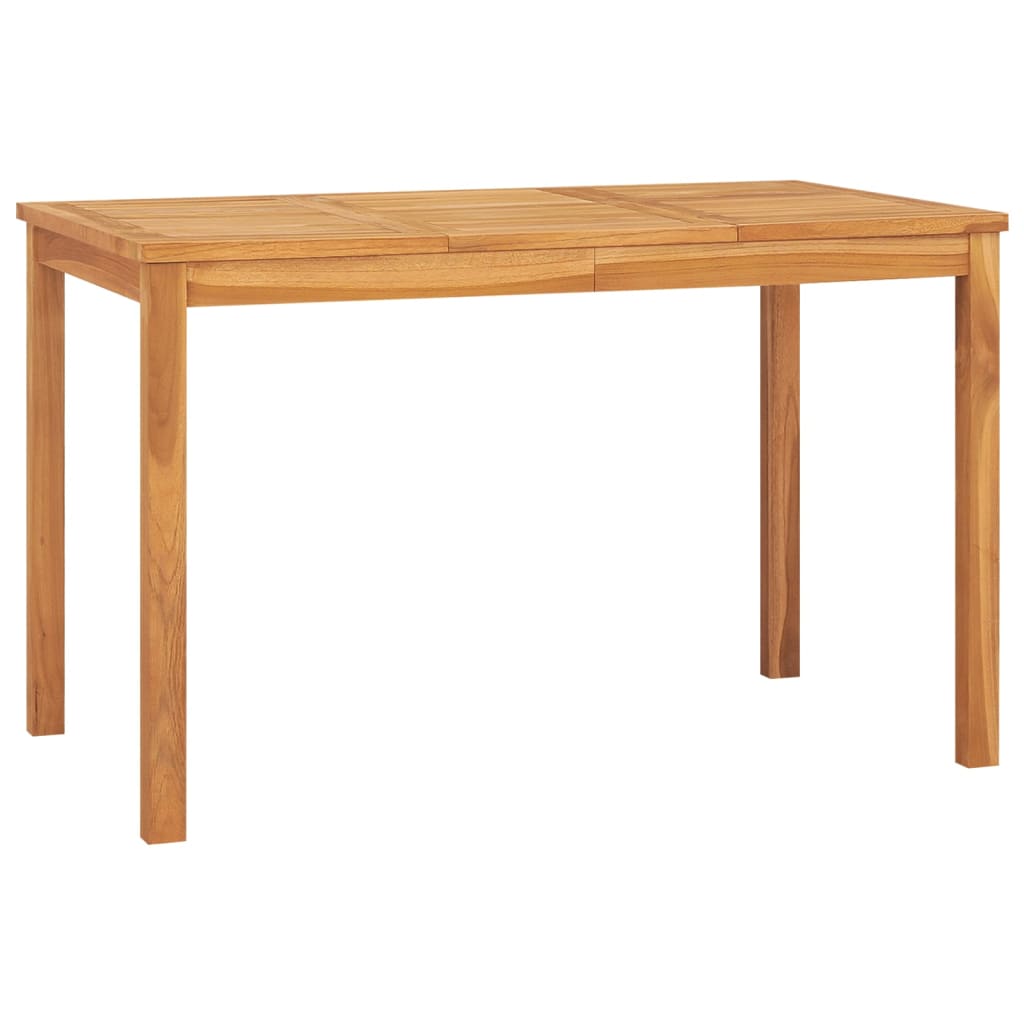 vidaXL Outdoor Dining Table Patio Table Garden Porch Furniture Solid Teak Wood-14