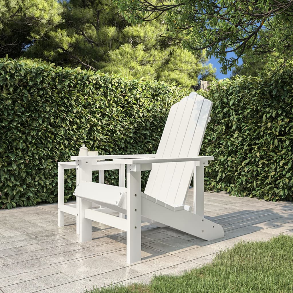 vidaXL Patio Adirondack Chair HDPE Anthracite-21