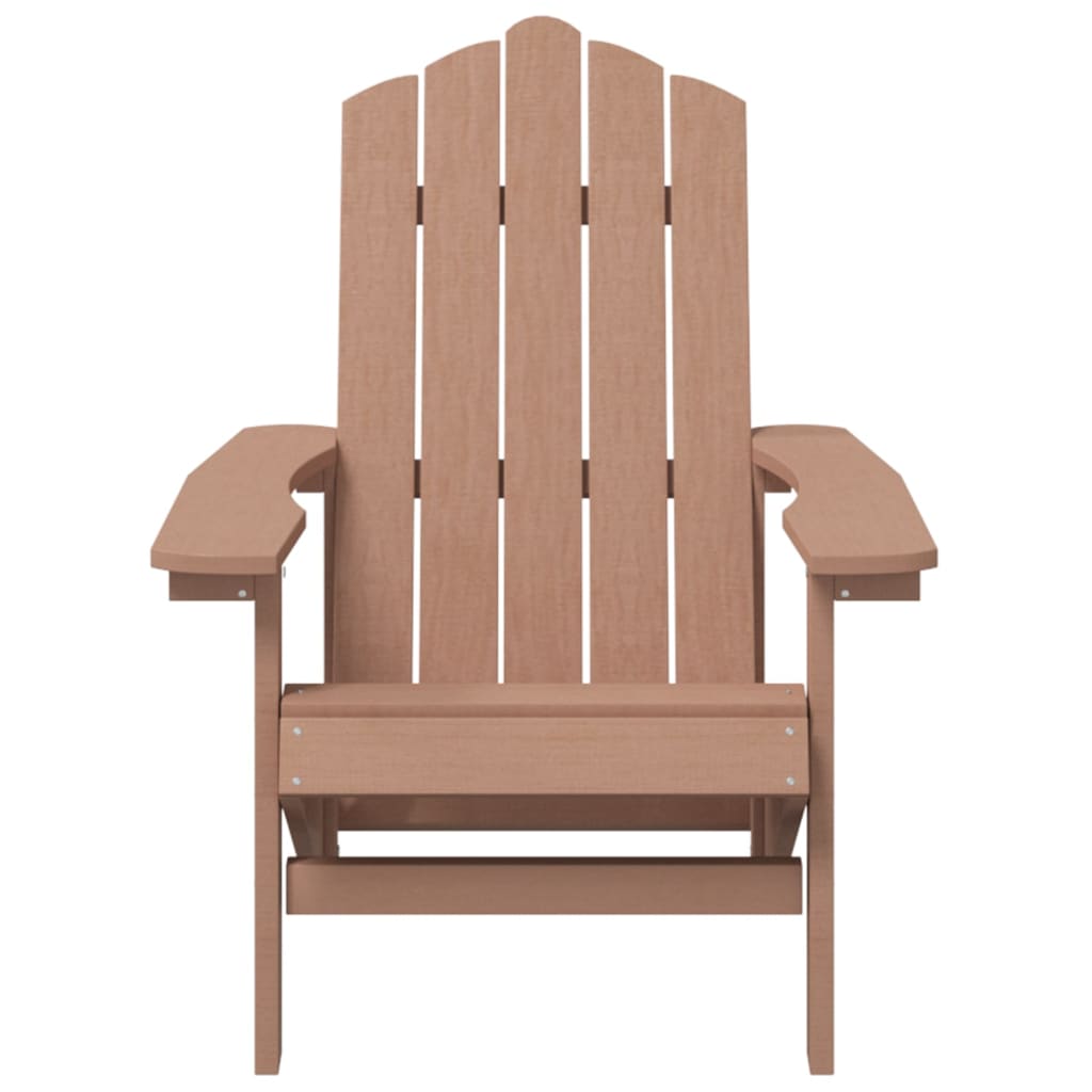 vidaXL Patio Adirondack Chair HDPE Anthracite-25