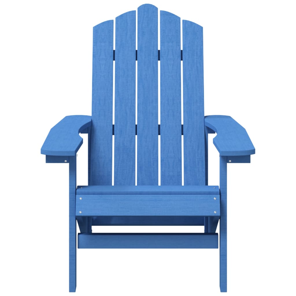 vidaXL Patio Adirondack Chair HDPE Anthracite-10