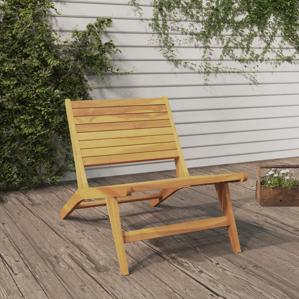 vidaXL Patio Chair Solid Wood Teak-0