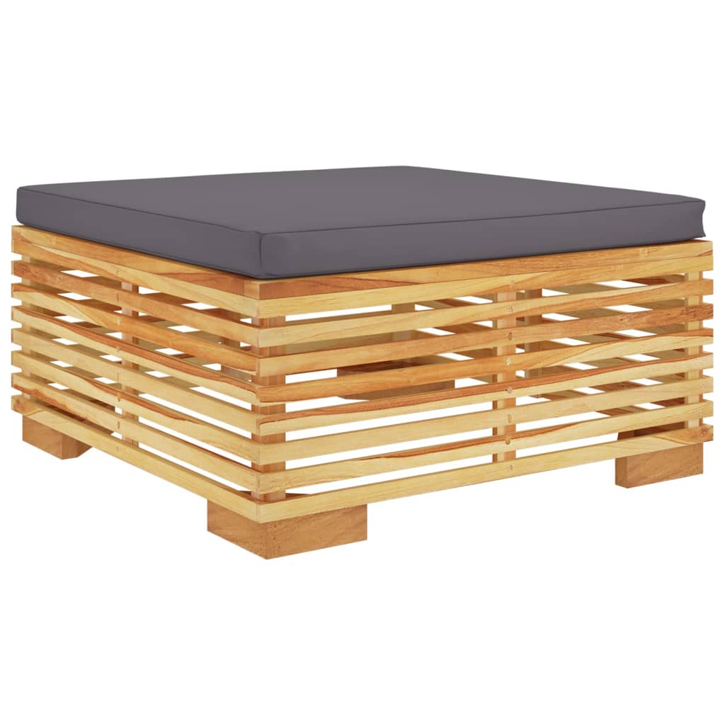 vidaXL 2 Piece Patio Lounge Set Solid Wood Teak-1