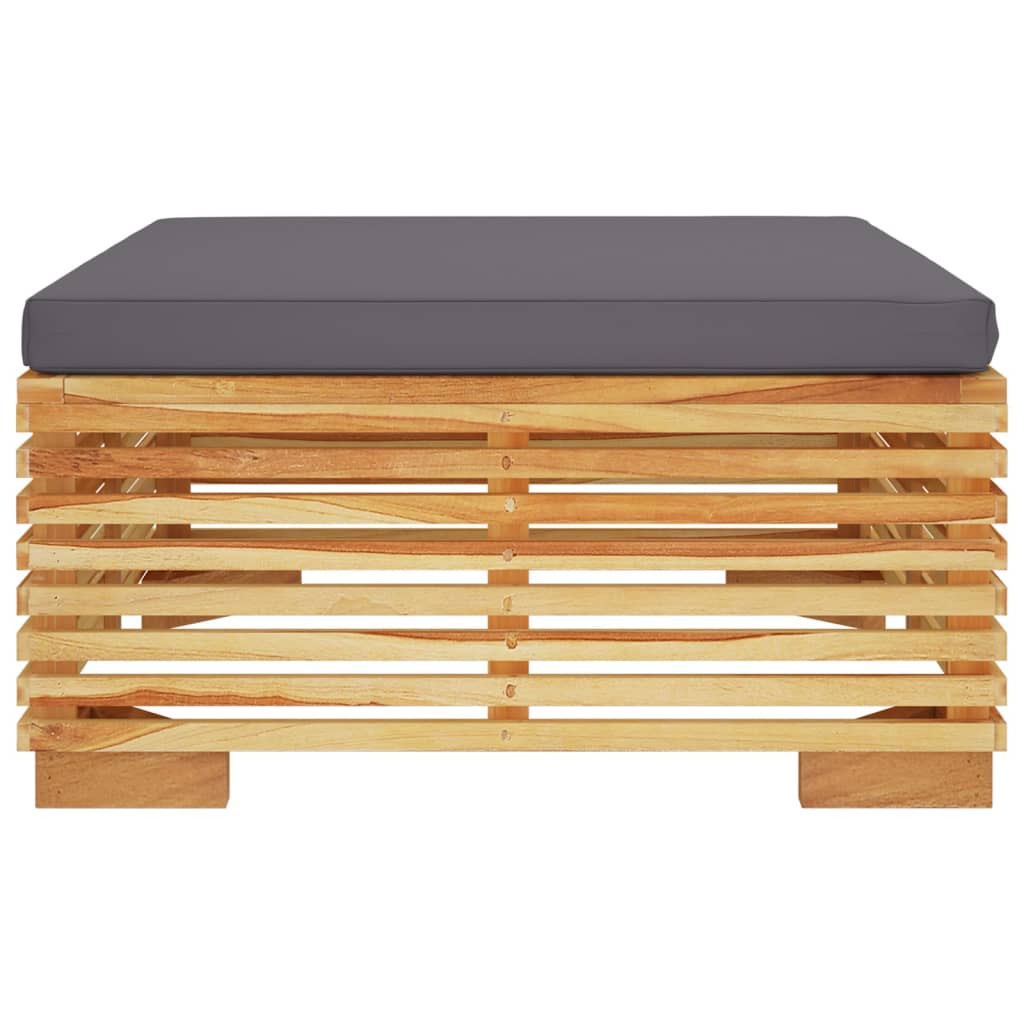 vidaXL 2 Piece Patio Lounge Set Solid Wood Teak-2