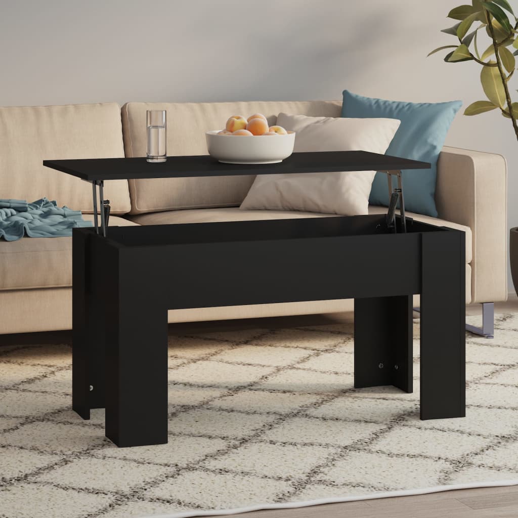 vidaXL Coffee Table Lift Top End Table Accent Side Sofa Table Engineered Wood-30