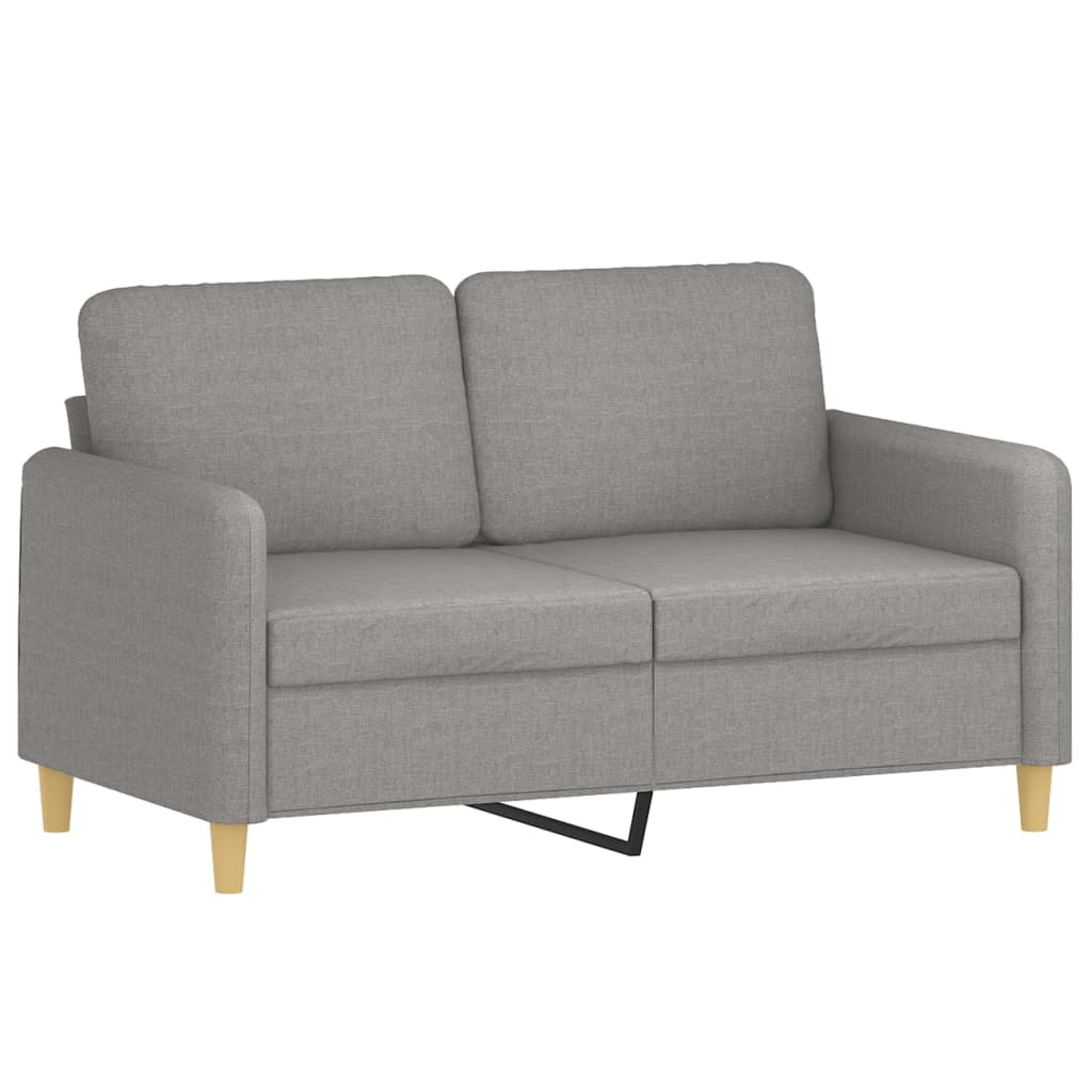 vidaXL Sofa Chair Living Room Accent Upholstered Chair with Armrest Fabric-48