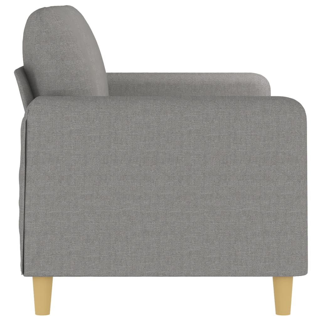 vidaXL Sofa Chair Living Room Accent Upholstered Chair with Armrest Fabric-36