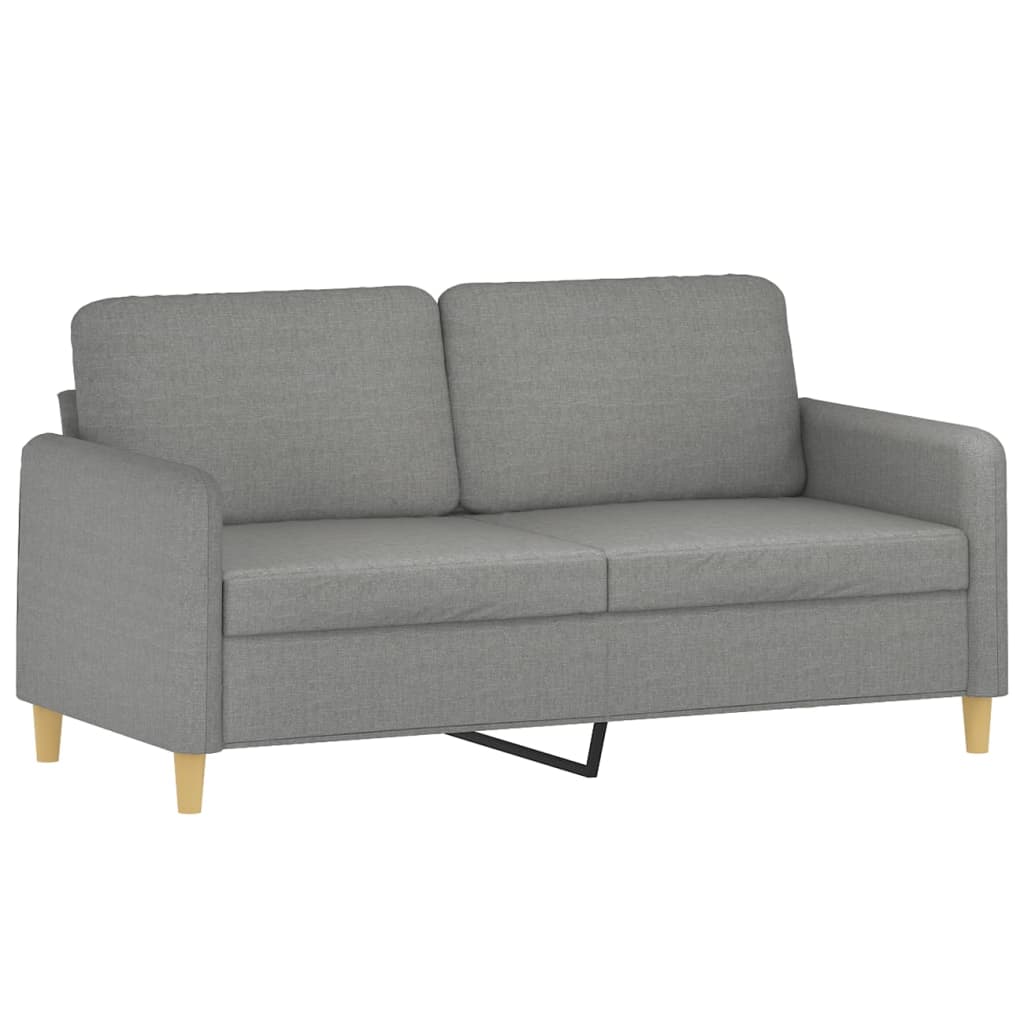 vidaXL Sofa Chair Living Room Accent Upholstered Chair with Armrest Fabric-45
