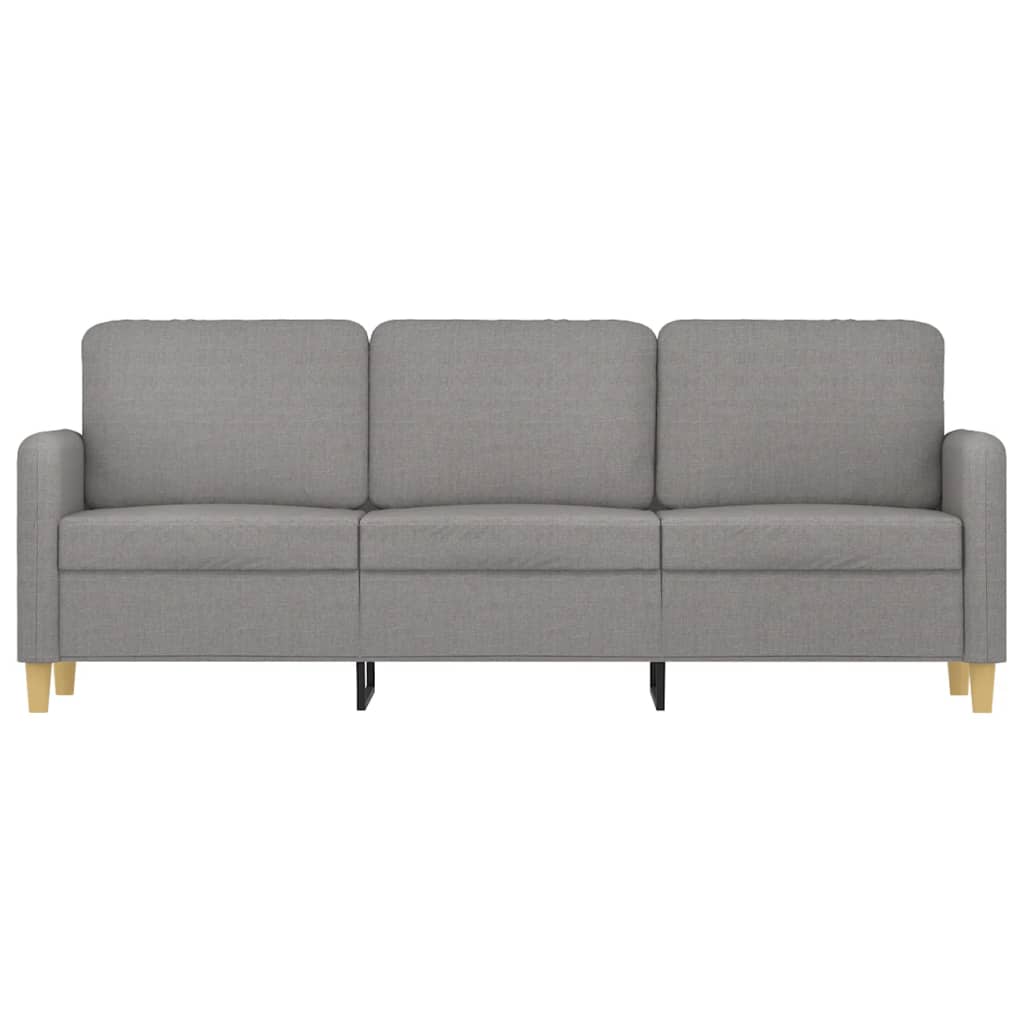 vidaXL Sofa Chair Living Room Accent Upholstered Chair with Armrest Fabric-18